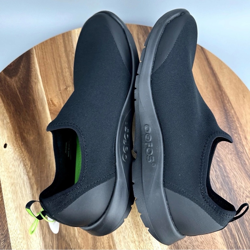 OOFOS OOMG Sport Low Men's Size 10 Black Comfort Recovery Slip On Shoes - Picture 4 of 6